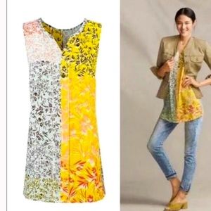 CAbi Golden Glow Sleeveless Blouse